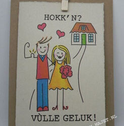 Nieuw huus / Hokkn / Saamwoon